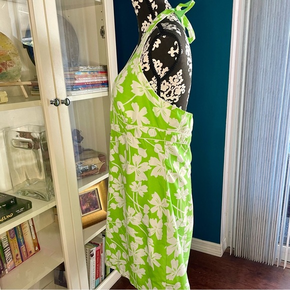 Reversible Spring Green Halter Sundress​ - Picture 7 of 10